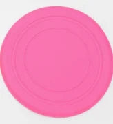 Soft Silicone Flying Saucer, Dog Chew Toy Training Frisbee, Bite-Resistant for Golden Retriever & Teddy Pet