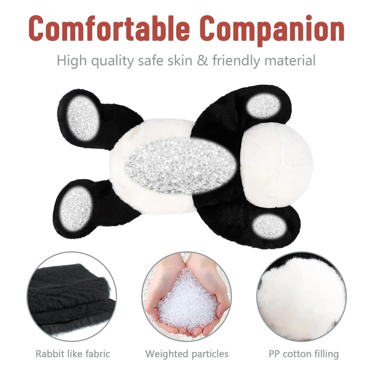 Niuniu Daddy Weighted Plush Bear Pillow Toy For Adults And Kids