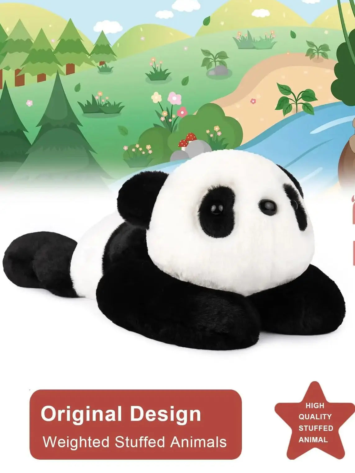 Niuniu Daddy Weighted Plush Bear Pillow Toy For Adults And Kids