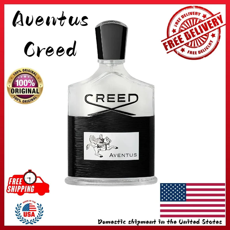 Creed Aventus Eau de Parfum 100ml Spray Limonene Linalool Citronellol Long-lasting fragrance, a perfect Valentine's Day gift