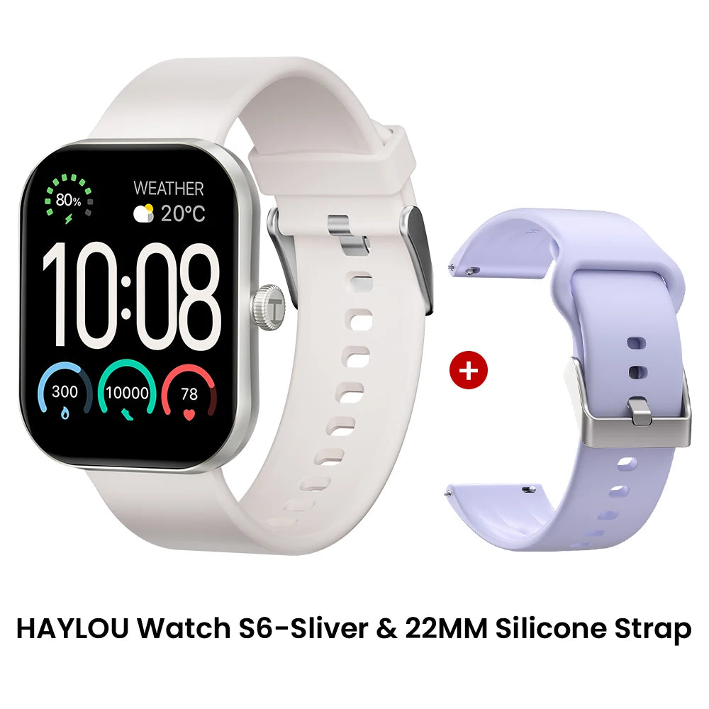 Haylou Watch S6 Smartwatch With Bluetooth Calling IP68 Waterproof