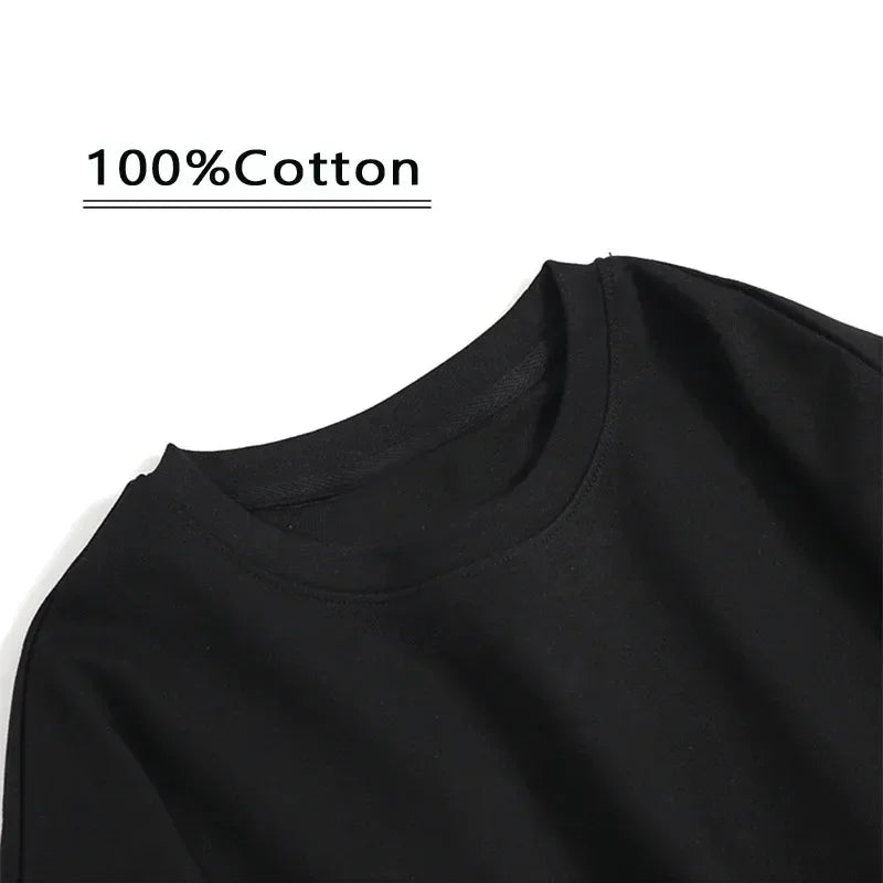 Lactose Intolerant Funny Cat Meme T-Shirt Men Women Retro Fashion Short Sleeve T-shirts Cotton Casual Cozy Oversized T Shirts