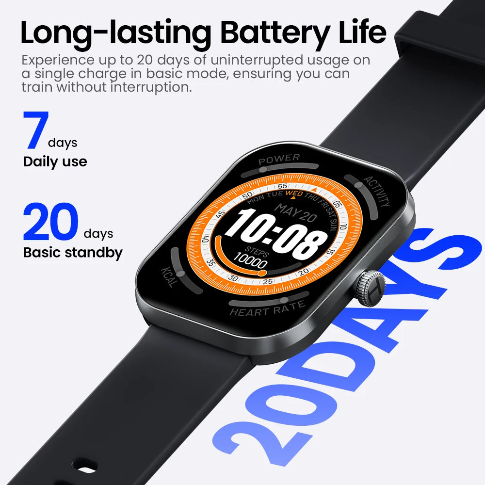 Haylou Watch S6 Smartwatch With Bluetooth Calling IP68 Waterproof