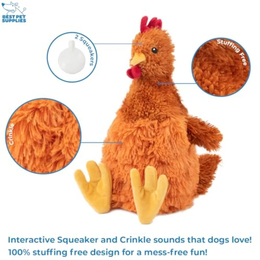 Interactive Squeaky Dog Chew Toy, Ideal Dog Toys for Chewers,,and Dogs, and Fetch Lovers