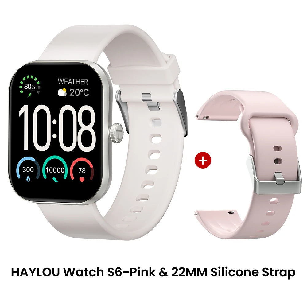 Haylou Watch S6 Smartwatch With Bluetooth Calling IP68 Waterproof