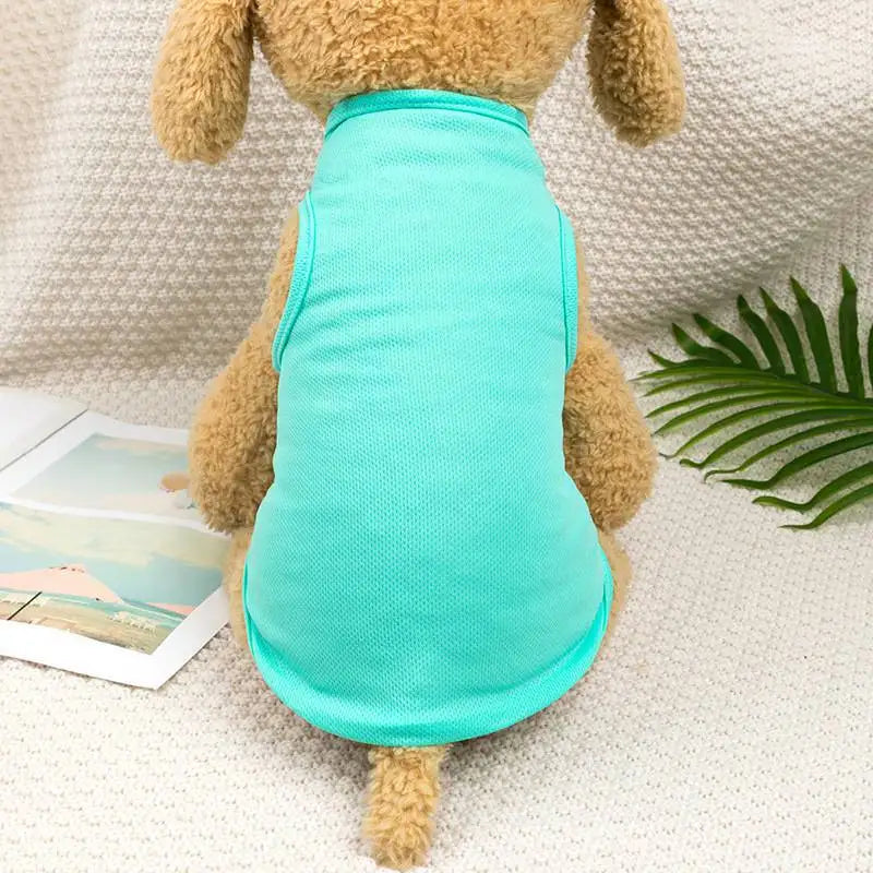 Wang Shan Meow Summer Dog Vest Shirt For Small Dogs