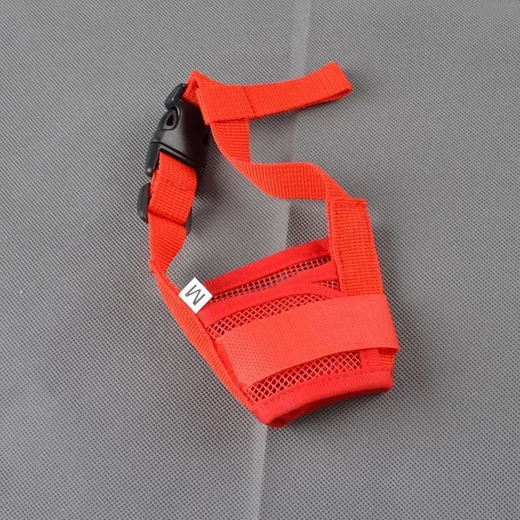 1pcs Adjustable Dog Muzzle Breathable Dog Mouth Cover Muzzle Collar Anti Barking Pet Mouth Muzzles for Dogs Dog Accessories
