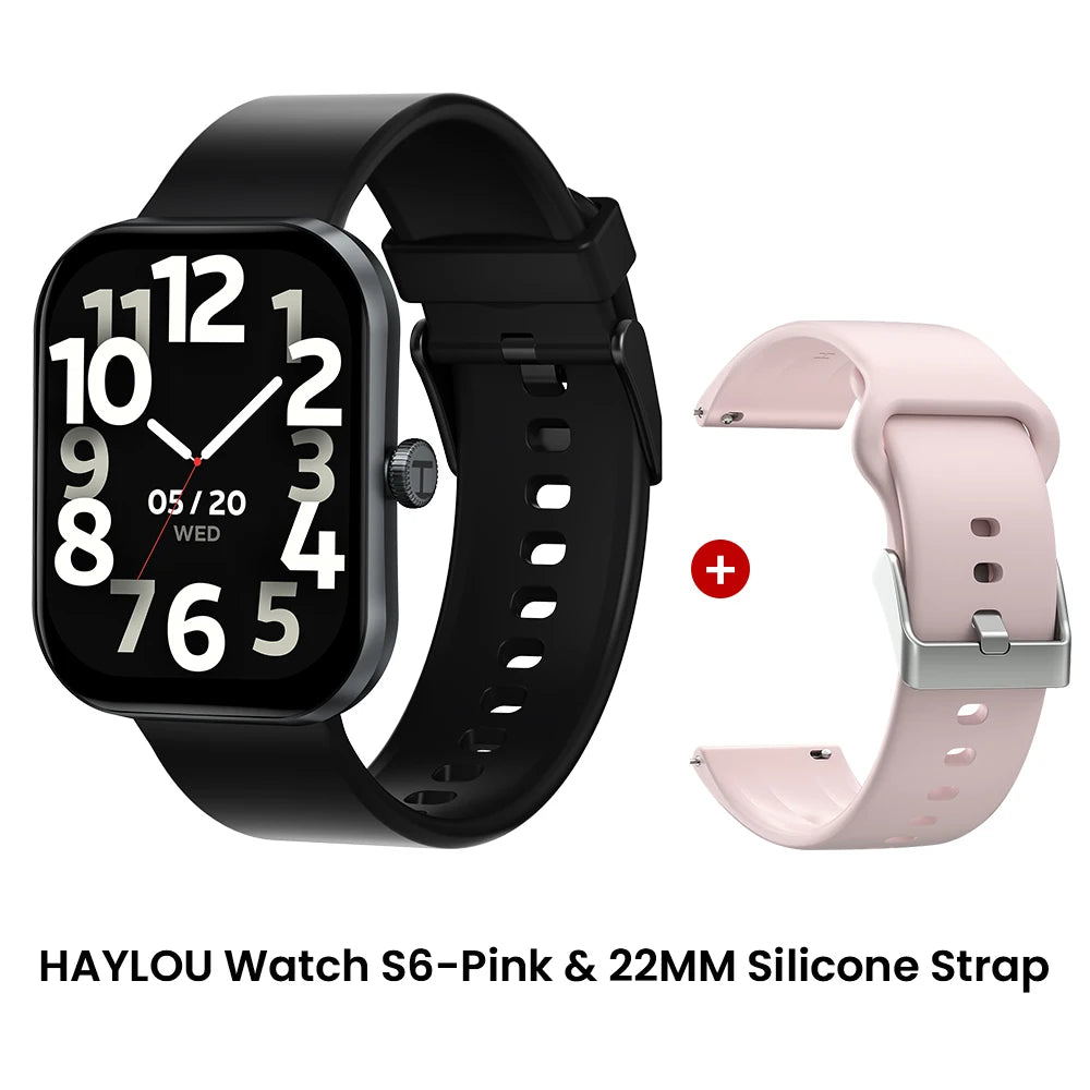 Haylou Watch S6 Smartwatch With Bluetooth Calling IP68 Waterproof
