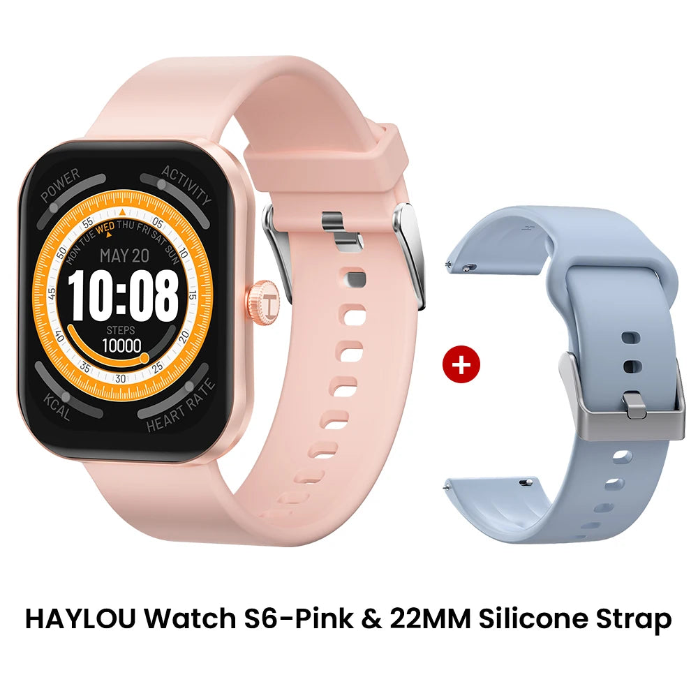 Haylou Watch S6 Smartwatch With Bluetooth Calling IP68 Waterproof