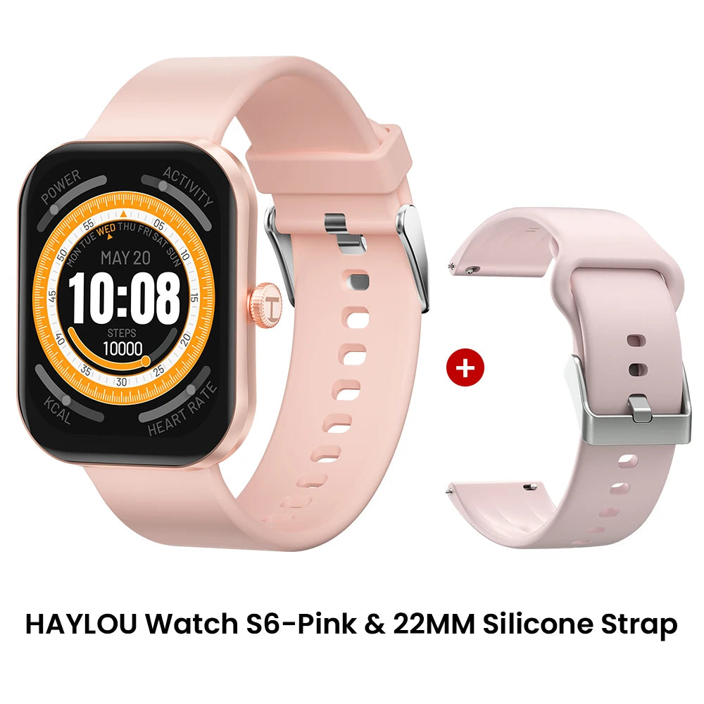 Haylou Watch S6 Smartwatch With Bluetooth Calling IP68 Waterproof