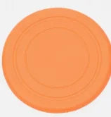 Soft Silicone Flying Saucer, Dog Chew Toy Training Frisbee, Bite-Resistant for Golden Retriever & Teddy Pet
