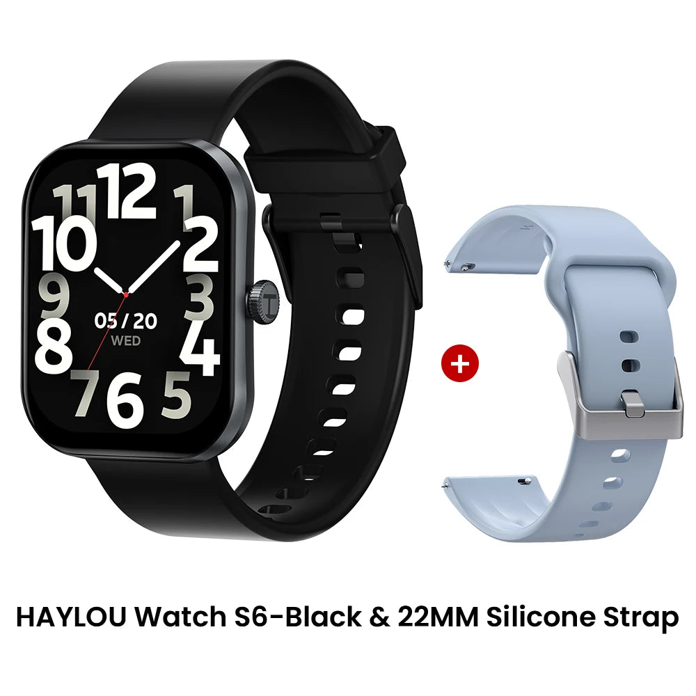Haylou Watch S6 Smartwatch With Bluetooth Calling IP68 Waterproof