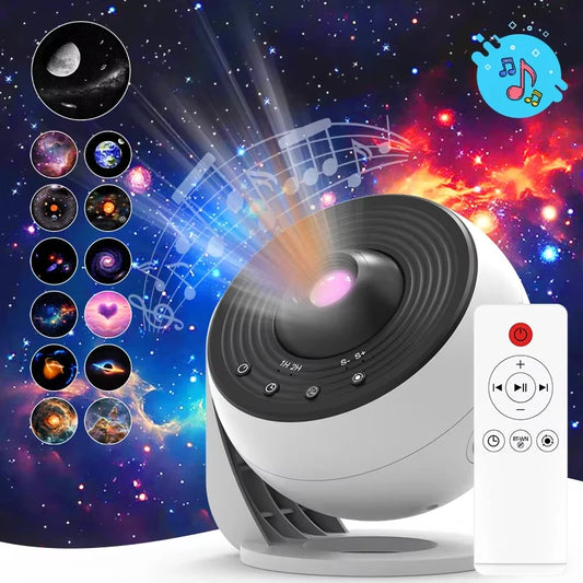 AUSYLE Galaxy Projector Star Projector Night Light For Home Decor