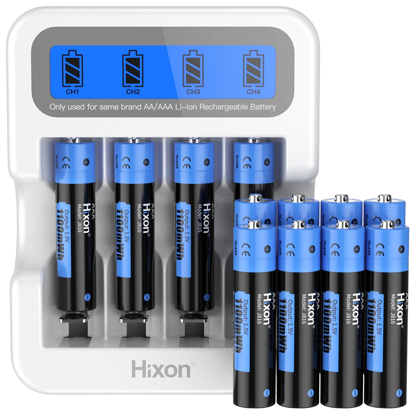 1.5V AA & AAA Lithium Ion Battery 2025 New Fast Charging Rechargeable Battery For Hunting Camera Remote Control Mouse SmartDoor