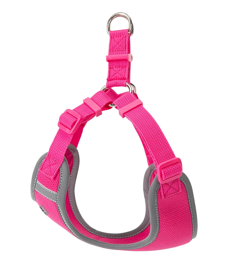 Cat Dog Harness Leash Set for Small Medium Dog Adjustable Pet Harness Reflective Breathable Outdoor Walking Pet accessories