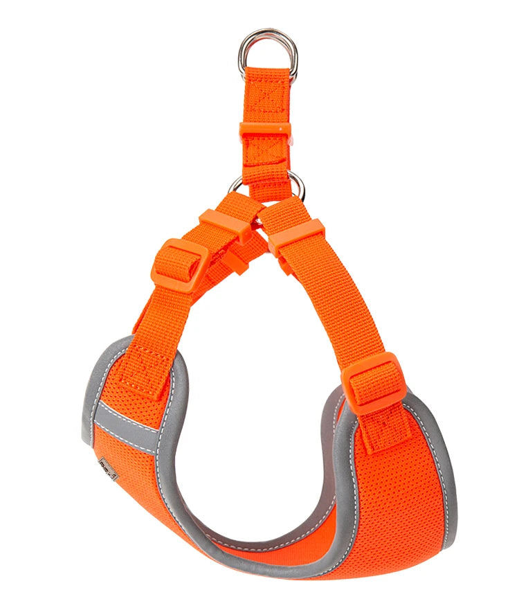 Cat Dog Harness Leash Set for Small Medium Dog Adjustable Pet Harness Reflective Breathable Outdoor Walking Pet accessories
