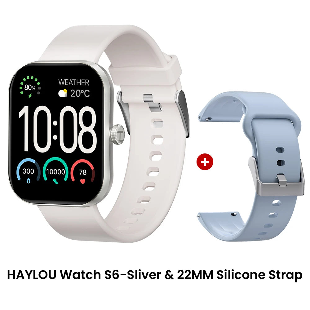 Haylou Watch S6 Smartwatch With Bluetooth Calling IP68 Waterproof