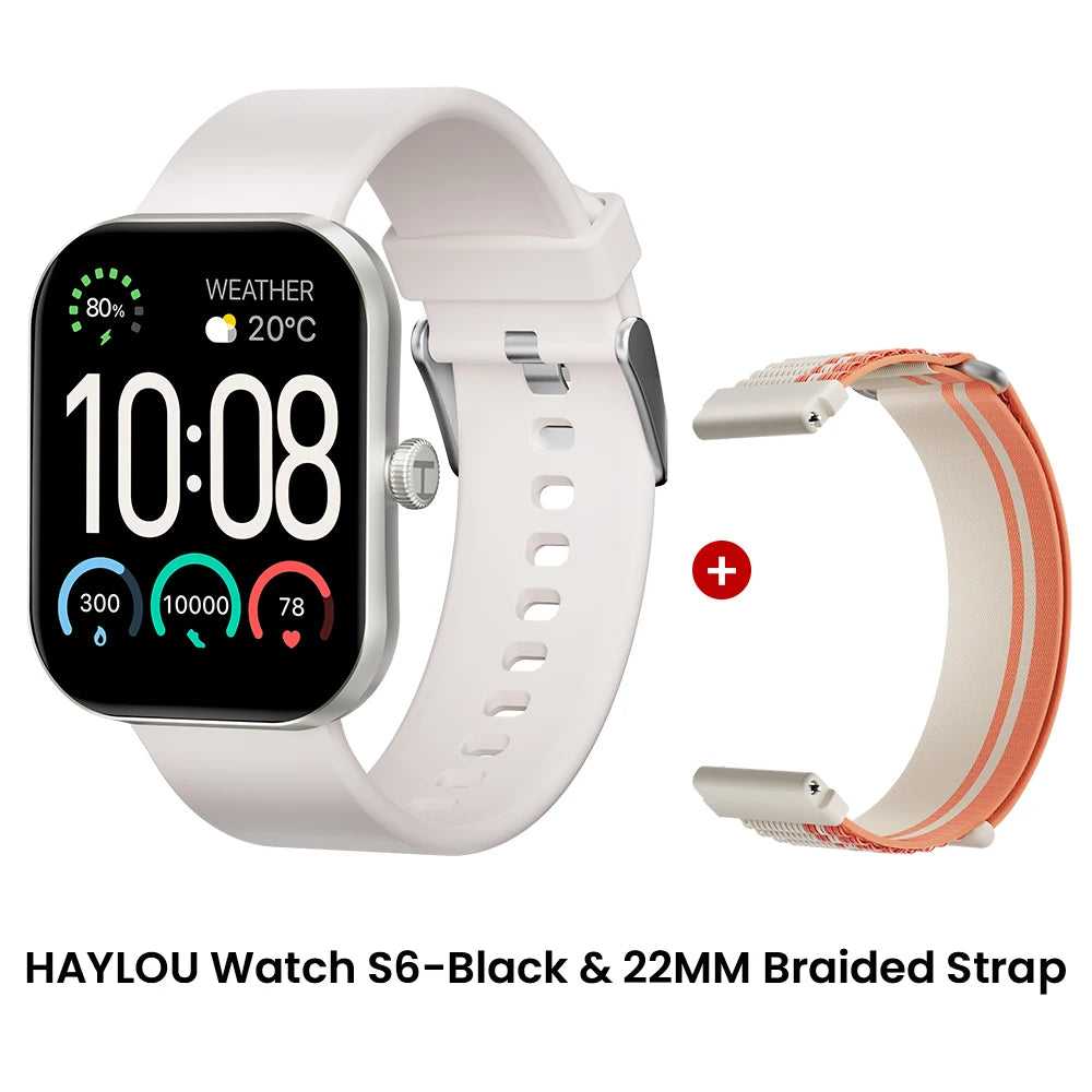 Haylou Watch S6 Smartwatch With Bluetooth Calling IP68 Waterproof