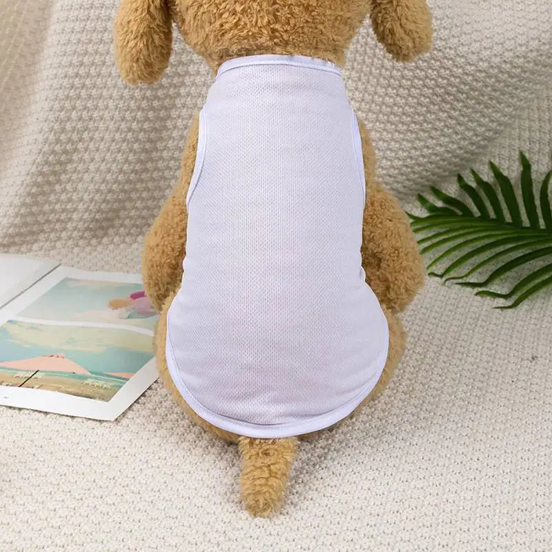 Wang Shan Meow Summer Dog Vest Shirt For Small Dogs