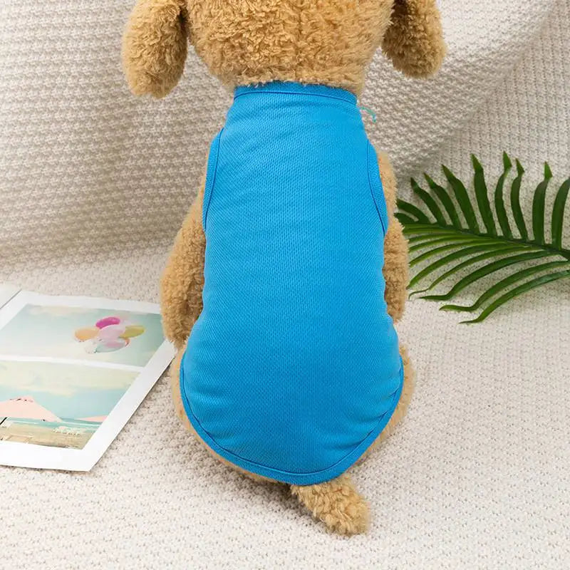 Wang Shan Meow Summer Dog Vest Shirt For Small Dogs