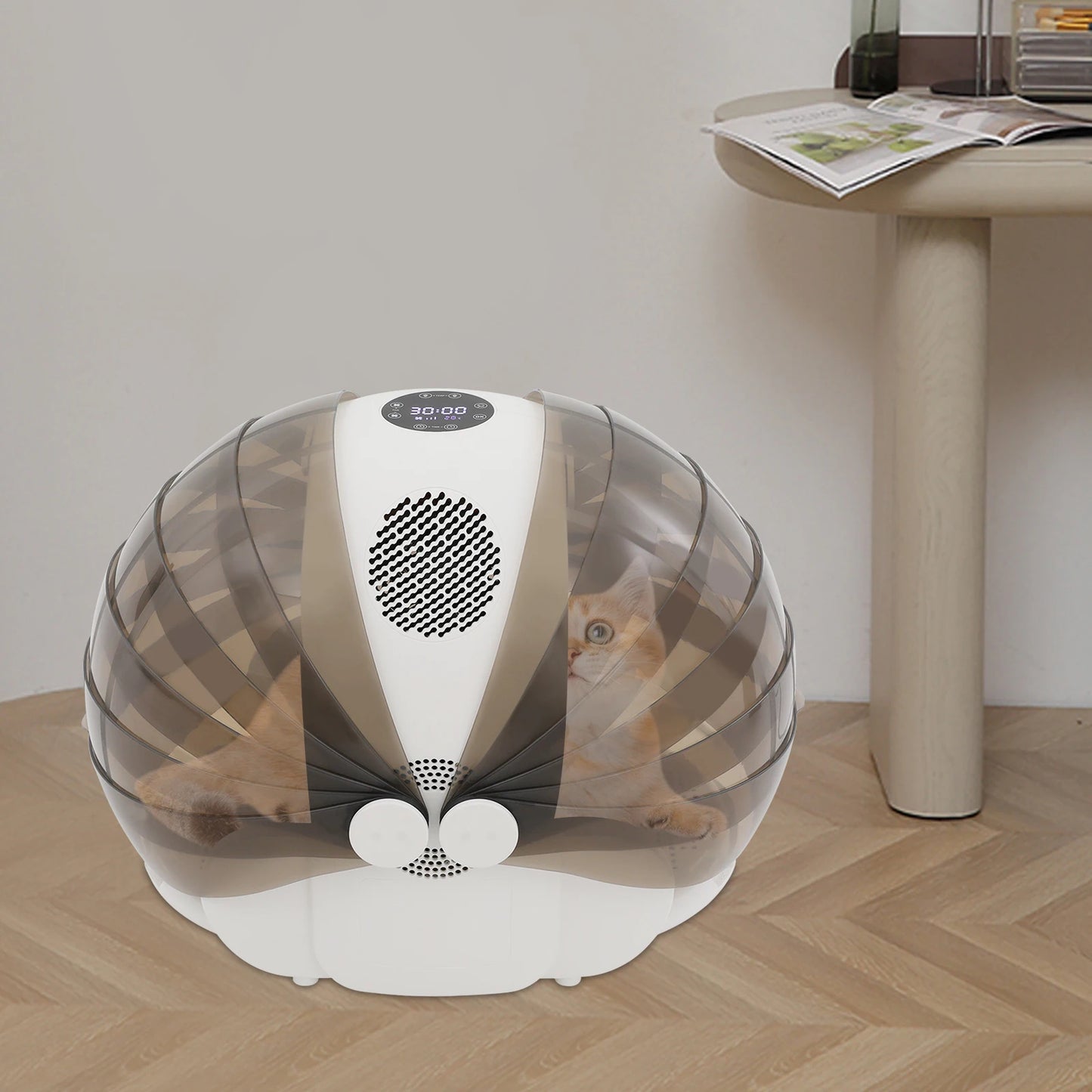 Foldable Pet Dryer Box for Cats and Small Dogs Portable Home Use