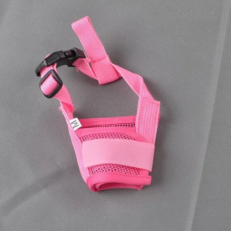 1pcs Adjustable Dog Muzzle Breathable Dog Mouth Cover Muzzle Collar Anti Barking Pet Mouth Muzzles for Dogs Dog Accessories