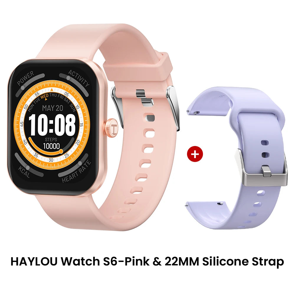 Haylou Watch S6 Smartwatch With Bluetooth Calling IP68 Waterproof
