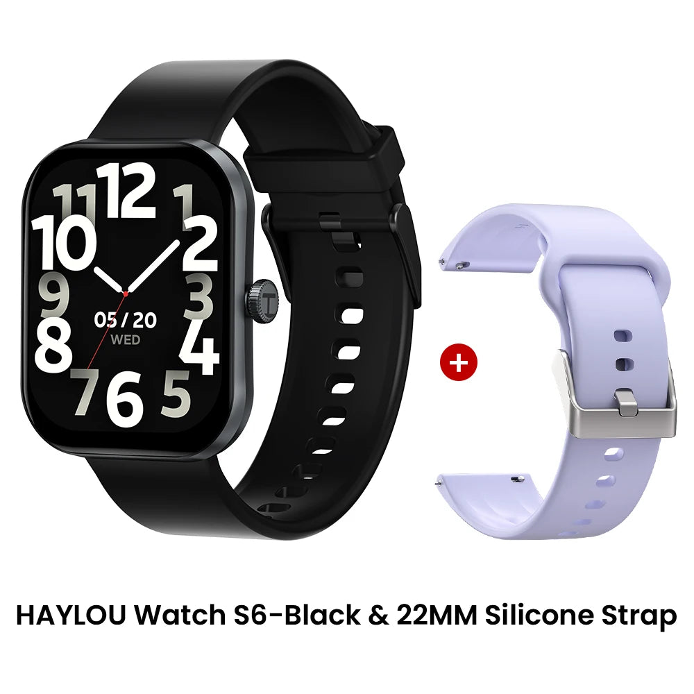 Haylou Watch S6 Smartwatch With Bluetooth Calling IP68 Waterproof