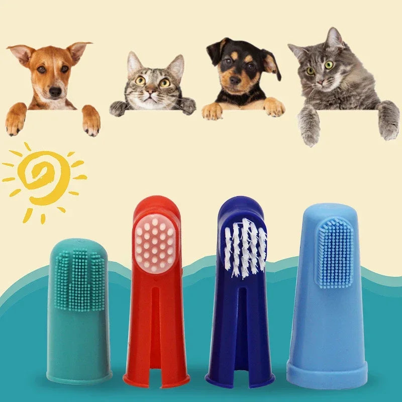 Youse Soft Pet Finger Toothbrush for Dogs and Cats