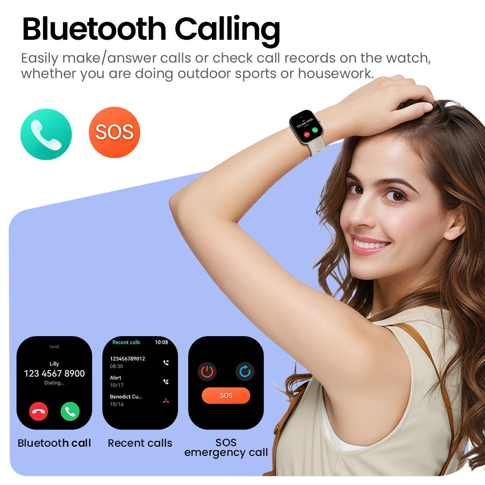 Haylou Watch S6 Smartwatch With Bluetooth Calling IP68 Waterproof