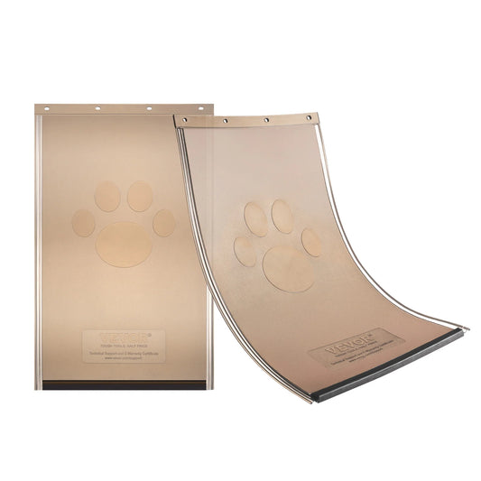 SucceBuy Pet Door Replacement Flap Compatible with Flap Pet Doors Magnetic Strip Weather-proof Thickened PVC Replacement Flap