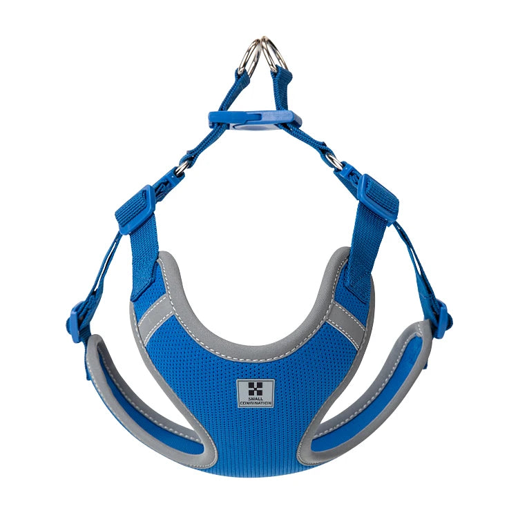 Cat Dog Harness Leash Set for Small Medium Dog Adjustable Pet Harness Reflective Breathable Outdoor Walking Pet accessories