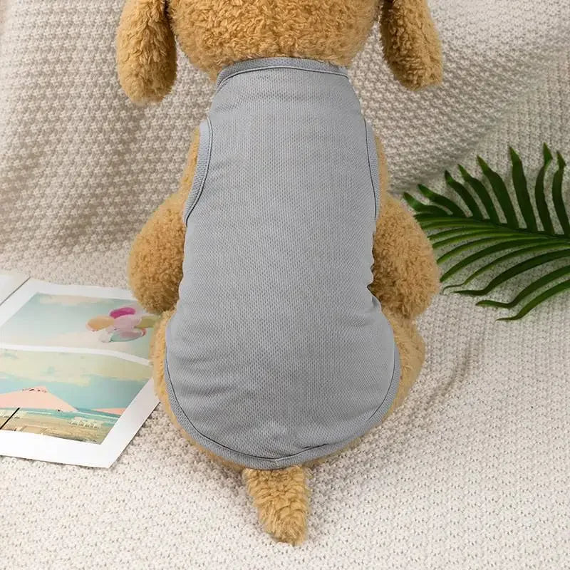 Wang Shan Meow Summer Dog Vest Shirt For Small Dogs